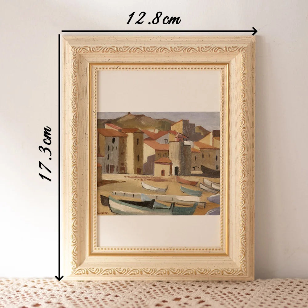 Cadre Photo en Bois Personnalisable – Gravure Nom/Message, Cadeau Décoration Intérieure Souvenir Mon cadeau unique