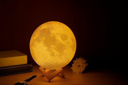 Lampe Lune 3D Personnalisable – Photo & Texte, 3 ou 16 Couleurs, Touch & Télécommande | Cadeau Couple & Déco LED Mon cadeau unique