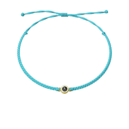 Bracelet Photo Projecteur Personnalisé – Gravure Intérieure, Cadeau Photo Souvenir, Bracelet Amour / Famille Mon cadeau unique