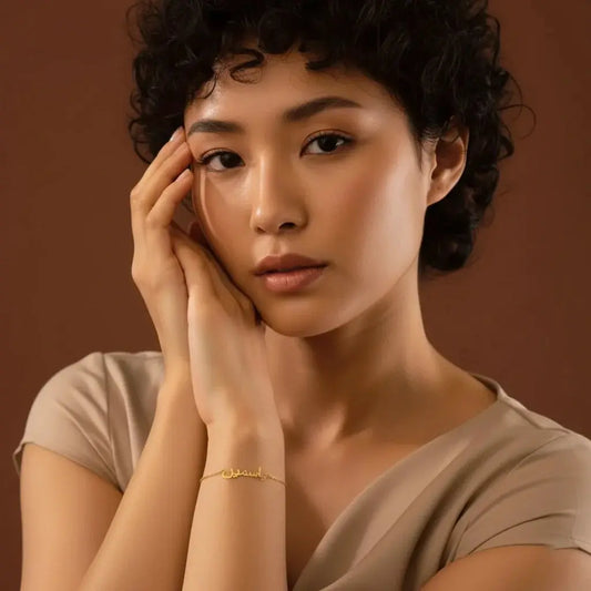 Bracelet Prénom Personnalisé – Acier Inoxydable 316L – Cadeau Unique & Élégant Mon cadeau unique