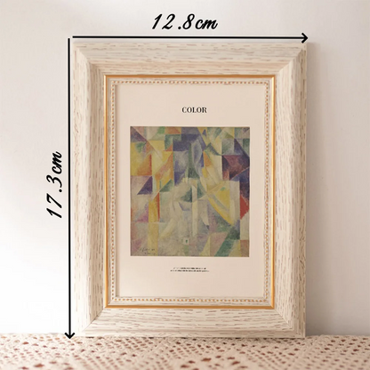 Cadre Photo en Bois Personnalisable – Gravure Nom/Message, Cadeau Décoration Intérieure Souvenir Mon cadeau unique